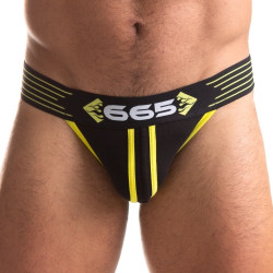 665 Jockstrap Rally 665 Noir-Jaune